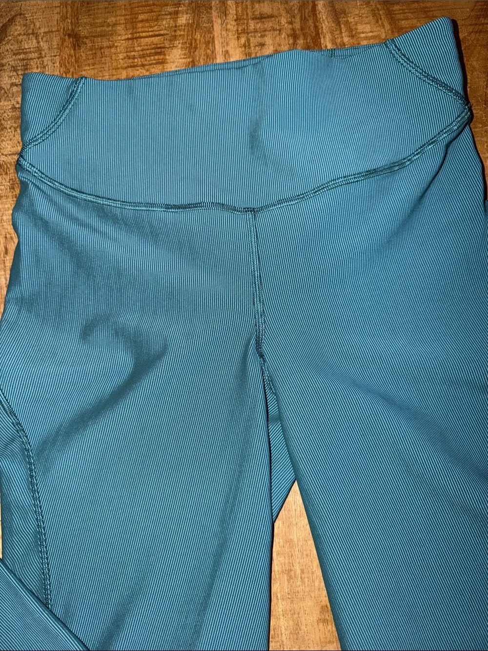 lululemon athletica teal high-waist leggings - Picture 3 of 6